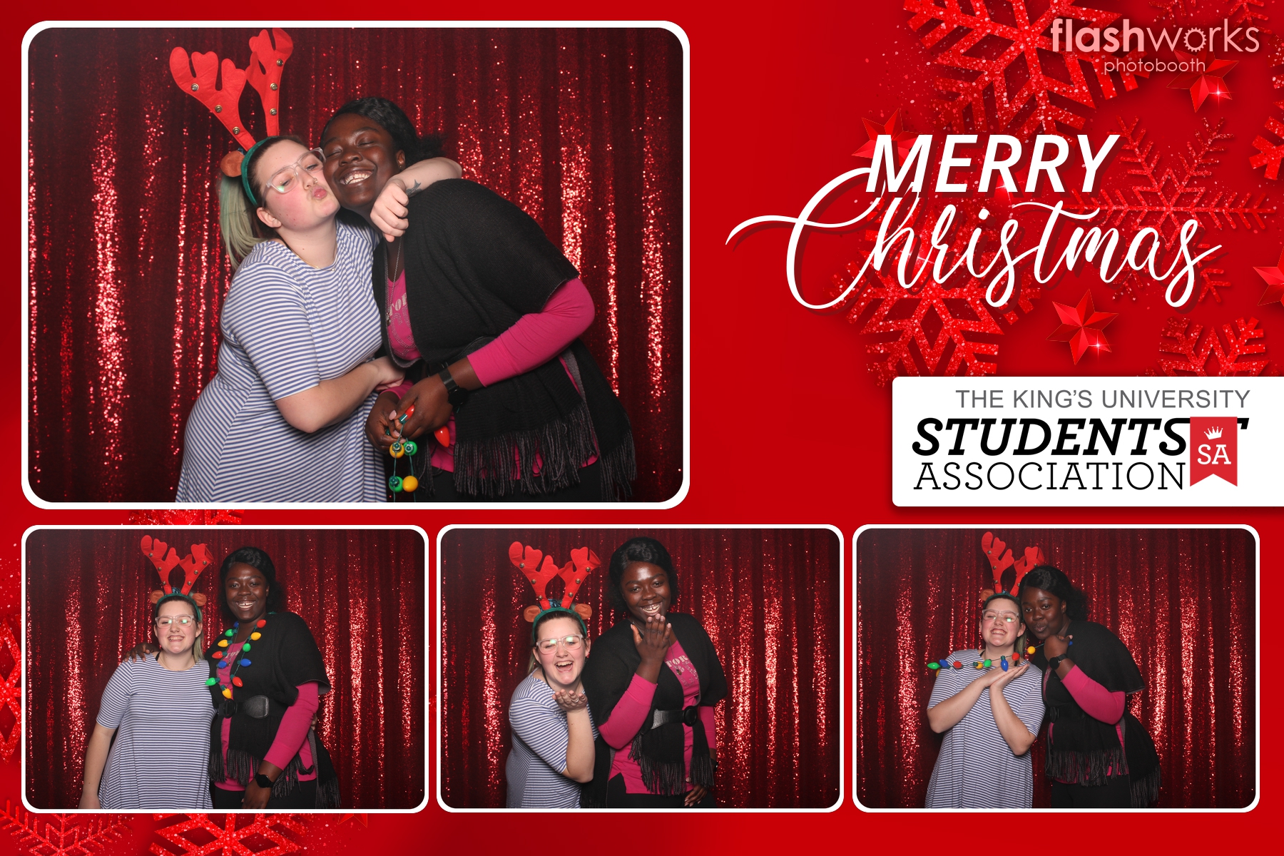 Kings Christmas Party | View more photos from the event at gallery.flashworksphotobooth.com/u/FlashworksPhotoboothInc/Kings-Christmas-Party